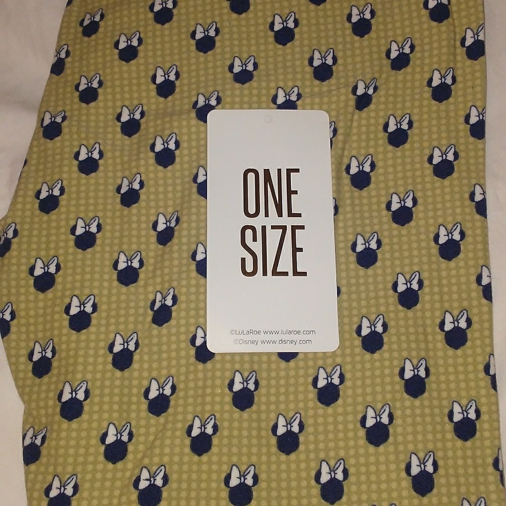 LuLaRoe OS Disney minnie mouse leggings